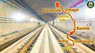 India's BIGGEST "Railway Mega Project" is COMPLETING in 2023 | USBRL Project 