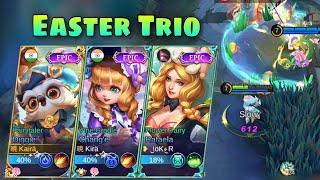 EASTER TRIO MLBB!DIGGIE, CHANG'E, RAFAELA