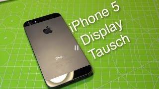 iPhone 5 Display Tausch Reparatur Anleitung Tutorial - Deutsch