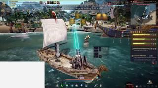 BDO TRICKSHOT with Fishing Boat And Cannons!!!