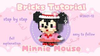 HOW TO BUILD MINI LEGO MINNIE MOUSE W2601-12 | BRICKS TUTORIAL (Bahasa Indonesia)