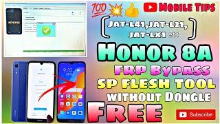 Honor 8a Frp Bypass/Honor Jat-l41 Frp remove / honor 8a jat-lx1 Frp unlock by Mobile Tips #honor8a