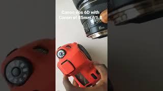 Canon eos 6d with Canon 85mm f1. 8 #shorts #shortsvideo #shortvideo #shortsfeed #fyp