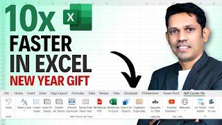 Microsoft Excel users must have this tool in your Excel | Skill Course 10X