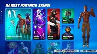 50 Rarest Fortnite Skins 2025!