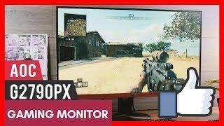 Preis Leistungssieger AOC G2790PX 27 Zoll Gaming Monitor 144Hz Unboxing und Aufbau