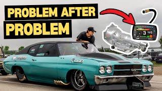 Broken at Street Outlaws National Trail Raceway - Hebron, OH