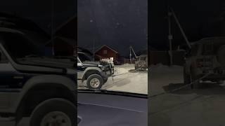 Паджеро  буксировка  #4x4 #automobile #паджеро #паджероклуб #offroad