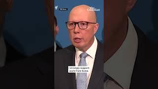 Peter Dutton has 'been very clear about that' many, many times during election campaign