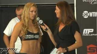 Rousey vs. Kaufman Weigh-In Video Highlights