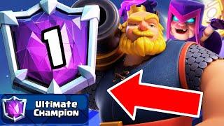 I BEAT THE #1 PLAYER IN CLASH ROYALE *ISSEI* TOP 50 LADDER PUSH!