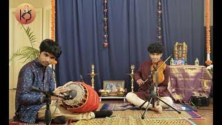 Sudarshan Prasanna  ::  Violin Solo  ::  Carnatic Music Concert for Kala Prashala