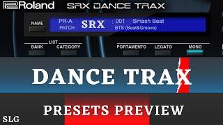 Roland | SRX DANCE TRAX | Presets Preview (No Talk)