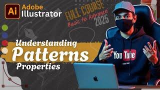 Understanding Pattern Properties | Illustrator Urdu Guide | Illustrator Complete Course