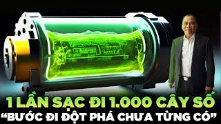 Nóng ! Ô tô điện VinFast Chuẩn bị có  công nghệ Pin "KHỦNG", Chạy 1000km 1 lần sạc, dẫn đầu TG