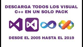 Como instalar TODOS los Microsoft Visual C++|32 y 64 bits