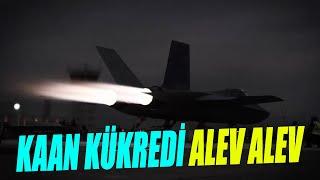 KAAN alev alev: Gövde gösterisi - Turkish Fighter KAAN - Milli Muharip Uçak - Savunma Sanayi - TUSAŞ