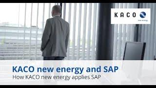 How KACO new energy applies SAP (EN subtitles)