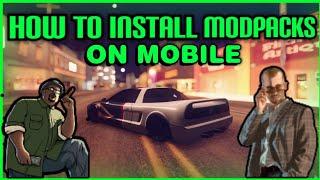 HOW TO INSTALL MODPACKS IN SAMP MOBILE | VERY EASY