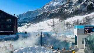 Leukebad-Therme; The largest Thermal bath in Swiss Alps 