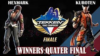 HEXMARK vs KUROTEN - Winners Quater Final 03 - TEKKEN FRANCE CHAMPIONSHIP - UFA