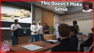 Besties Talk About Flat Earth In PD Meeting | NoPixel 4.0 GTARP