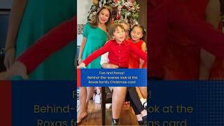 Fun and frenzy! Behind-the-scenes look at the Roxas family Christmas card