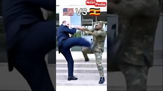 Gen. Muhoozi VS US Amb. Popp in Kungfu fight