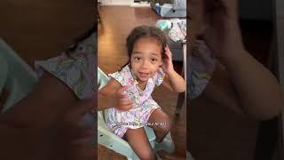 Three going on thirty. #toddler #family #comedy