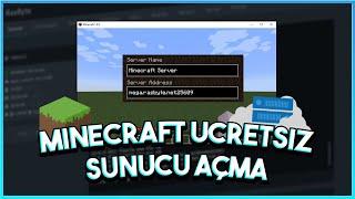 MİNECRAFT 7/24 AKTIF SERVER KURMA ! 2023