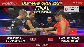 Final - MD | Denmark Open 2024 | Kim Astrup / AS Rasmussen vs Liang Wei Keng / Wang Chang