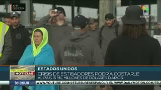 Huelga de estibadores de EE.UU amenaza al comercio mundial