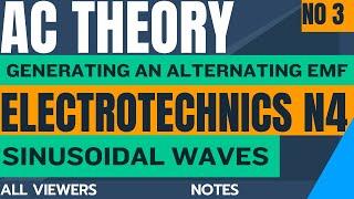 Electrotechnics N4 AC Theory -  Generating An Alternating EMF Notes @mathszoneafricanmotives
