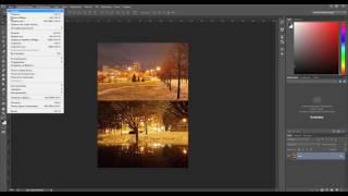 Как склеить фотографии в фотошопе. Как соединить две картинки в одну.
