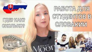 ЖИЗНЬ И РАБОТА для студентов в Словакии: где найти? сколько платят? ВСЯ ПРАВДА | что нужно знать