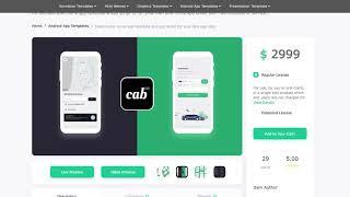 Uber Clone App - Uber App Template at 99steem