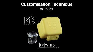 Customisation of Unwind MD #FMR #TMD #Deprogrammer #MIK Dental