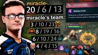 When MIRACLE has to CARRY the whole team with his BEST Hero 1 HOUR Game