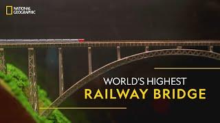 World's Highest Railway Bridge | It Happens Only in India | National Geographic