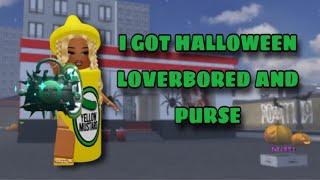 Playing ROBLOX Baddies but I BROUGHT HALLOWEEN PURSE ‼️ (They was logging) #roblox #baddies