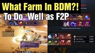 Black Desert Mobile Best Tings To Do & Farm as F2P