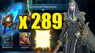 BEST LEGENDARY PULLS EVER | CRAZY SUMMONING X289 ANCIENTS | RAID SHADOW LEGENDS