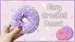 Easy Crochet Donut (Tutorial) | Free Amigurumi Pattern for Beginners