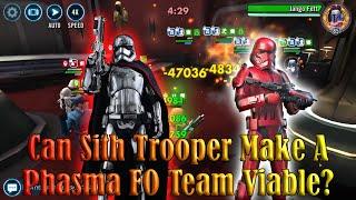 Can Sith Trooper Make A Phasma FO Team Viable? - Star Wars: Galaxy of Heroes