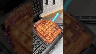 Verry Berry Waffled French Toast #Shorts