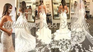 Come WEDDING DRESS Shopping with me! Wedding Series Ep. 5