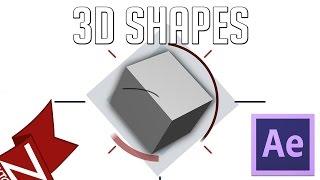 Create 3D Shapes without ray-trace in After Effects Tutorial