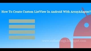 Custom ListView Android (Demo)