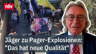 Vorbereitung für Invasion? - Jäger zu Pager-Explosionen: "Das hat neue Qualität" | ntv