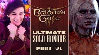 [Part 1] Baldur's Gate 3: Ultimate Solo Honour Challenge by Luality || Attempt #1